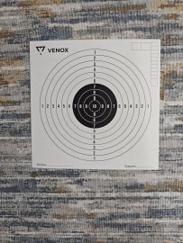 Értékelések: Lőlapok légfegyverhez Venox 14x14 100db - 1