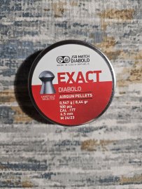 Értékelések: Diabolo JSB Exact 4,51mm 500db - 1