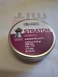 Értékelések: Diabolo JSB Straton 4,5mm 500db - 1