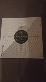 Értékelések: Lőlapok légfegyverhez Venox 14x14 100db - 1