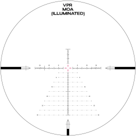 Céltávcső Arken EP-5 GENII 5-25x56 FFP VPR MOA 2