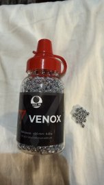 Értékelések: Acél sörétek Venox 4,5mm 1500db - 1