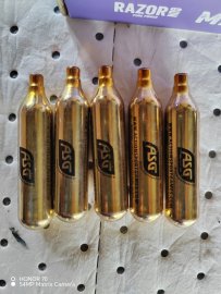 Értékelések: CO2 bombička 12g ASG 5 db - 1