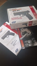 Értékelések: Légpisztoly ASG Steyr M9-A1 4,5mm - 1