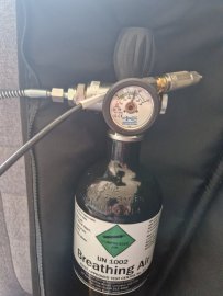 Értékelések: 3l búvárpalack manométerrel és tömlővel - 1