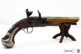 George Washington tábornok kovás pisztolyának replikája, Anglia 18. sz. 3