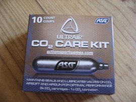 Értékelések: Bombičky CO2 ULTRAIR CARE KIT 12g ASG 10db - 2