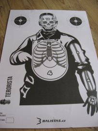 Értékelések: Beast Hunter Terror sziluett céltábla 10 db - 2