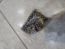 Értékelések: Acél golyók parittyához 7,9mm 100db - 1