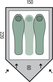 Sátor Pinguin Scout 2
