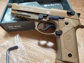 Értékelések: Légpisztoly Beretta M9A3 FM FDE - 2