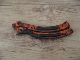 Értékelések: Kés Joker motýlek JKR614 Flames - 4