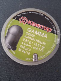 Értékelések: Diabolo Kvintor Gamma Green 4,5mm 250db - 1