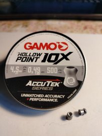 Értékelések: Diabolo Gamo AccuTek Hollow Point 500db cal. 4,5mm - 1