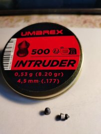 Értékelések: Diabolo Umarex Intruder 500db cal. 4,5mm - 1
