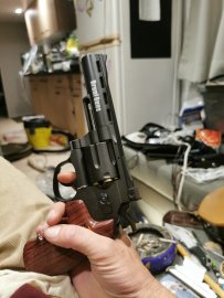 Értékelések: Légpisztoly revolver Bruni Super Sport 701 fekete 4,5mm - 1