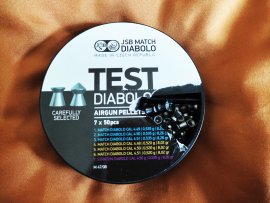 Értékelések: Diabolo JSB Match Test Middle Weight 4,5mm 350db - 1