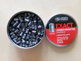 Értékelések: Diabolo JSB Exact Jumbo Monster 5,52mm 200db - 1