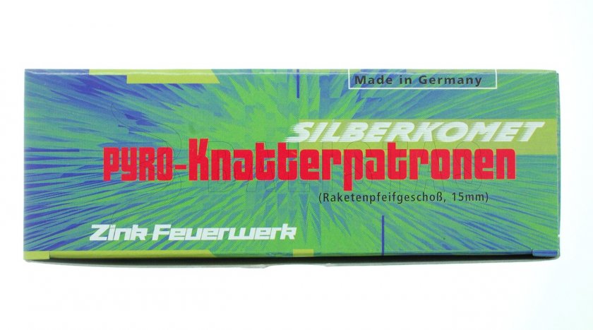Pyro jelzőrakéta Zink 550 Knatterpatronen Silber 1db