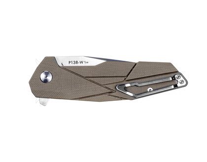 Ruike P138-W kés barna