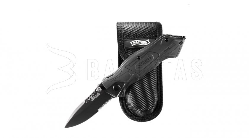 Kés Walther Black Tac Tanto Pro