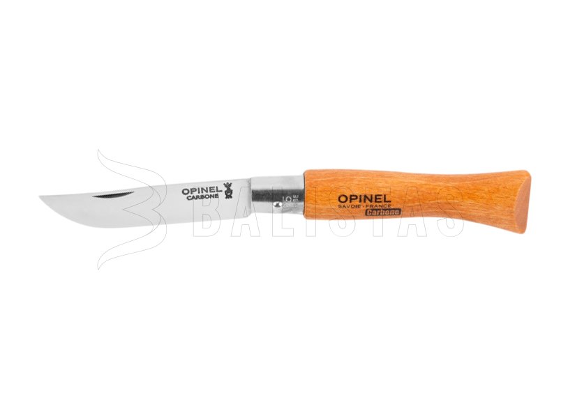 Opinel 5 zsebkés, karbon, bükk