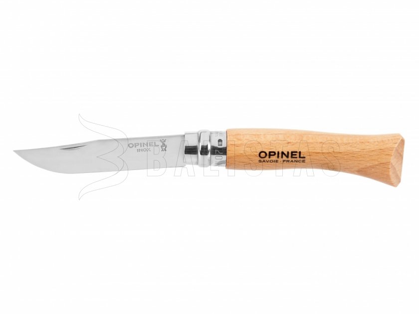 Nůž Opinel 7 zsebkés Inox bükk