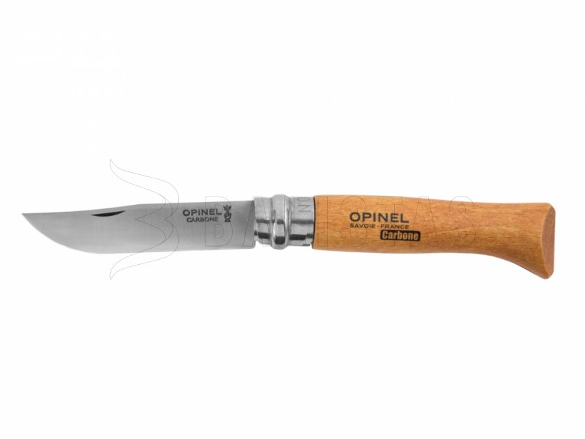 Opinel 8 zsebkés, karbon, bükk