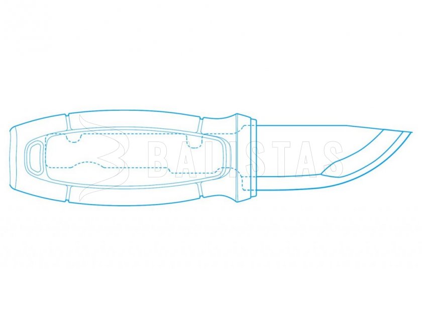 Morakniv Eldris kés fekete