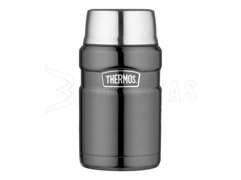 Thermos King 0,71 l grafitová ételtároló termosz kanállal