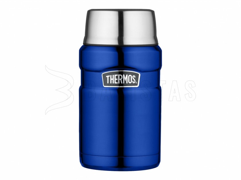Ételtermosz kanállal Thermos King 0,71 l kék