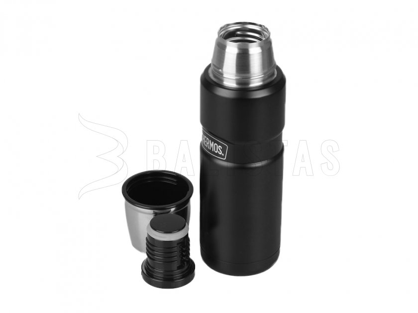 Termosz Thermos King 0,47 l fekete