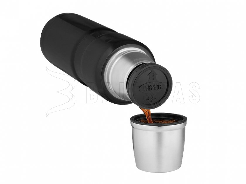 Termosz Thermos King 0,47 l fekete