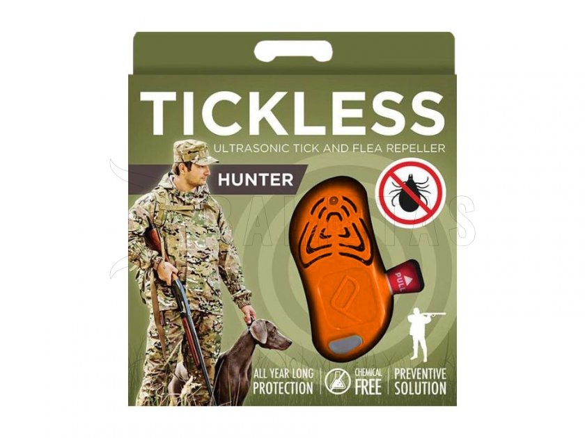 Tickless kullancsriasztó vadászoknak, narancssárga
