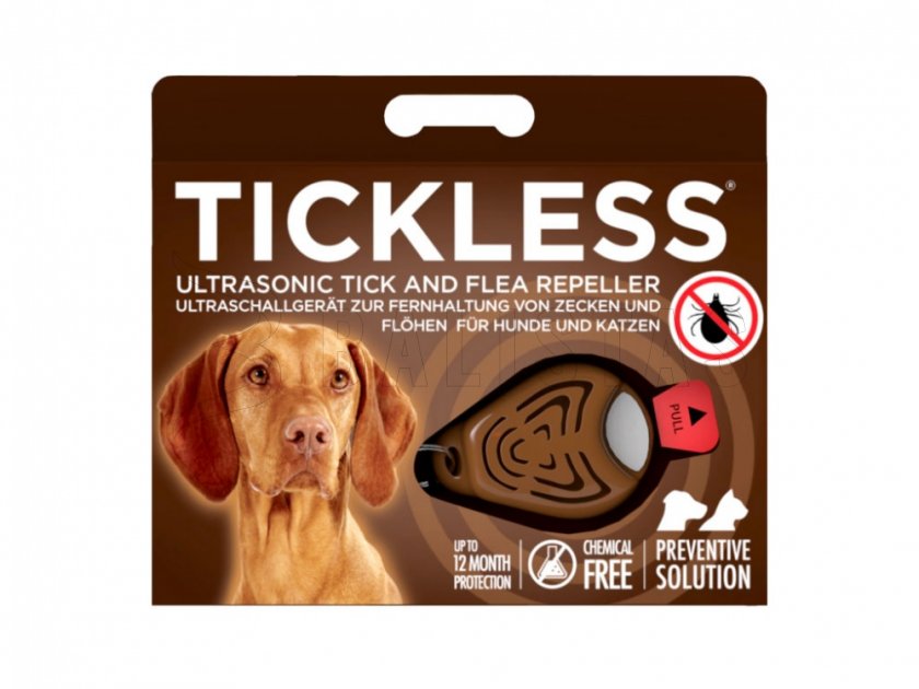Tickless barna kullancsriasztó állatoknak