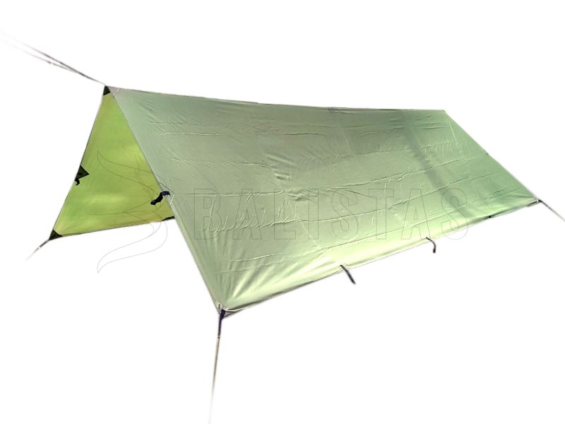 Turista ponyva tarp Tigerwood Tectum 3x3 m zöld