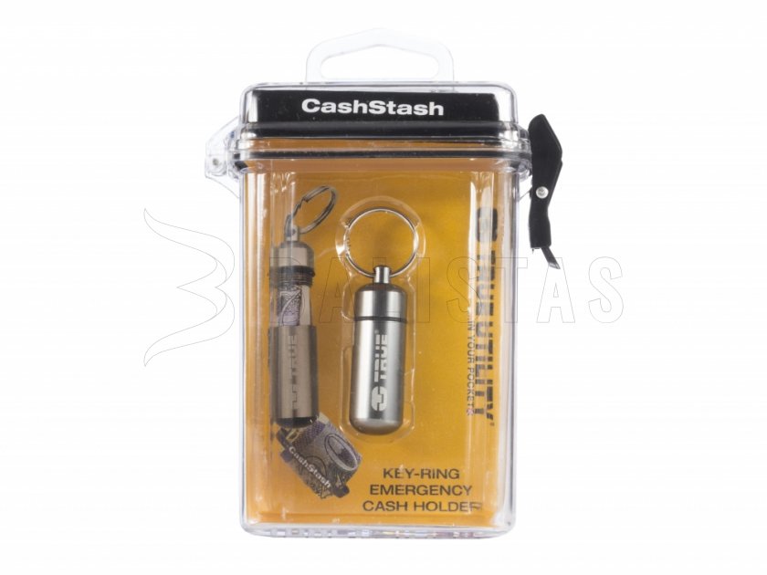 True Utility CashStash TU241 pénztárolós medál, ezüst