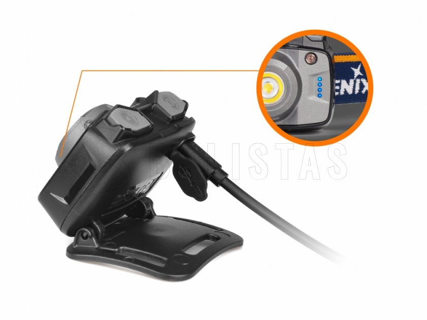 Fenix HL32R szürke diódás fejlámpa