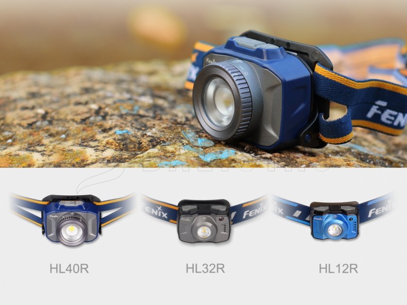 Fenix HL32R szürke diódás fejlámpa