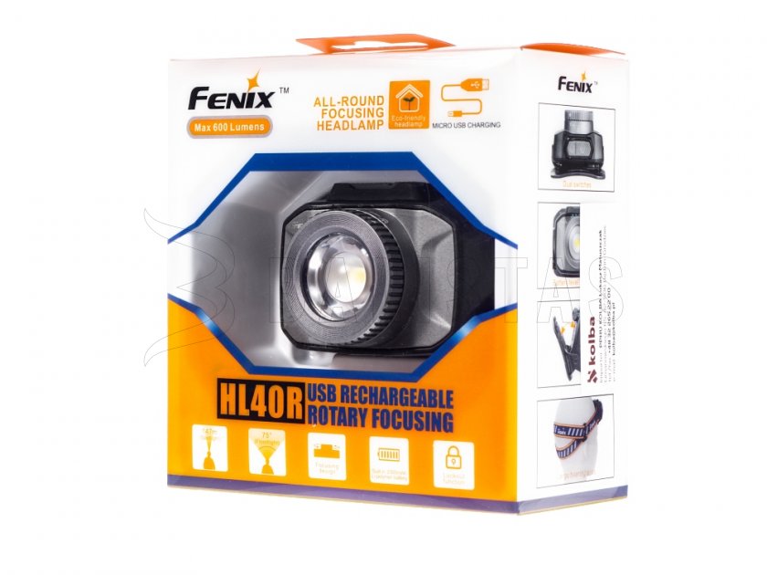 Fenix HL40R szürke LED fejlámpa