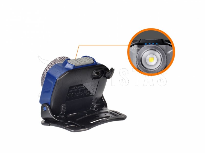 Fenix HL40R szürke LED fejlámpa