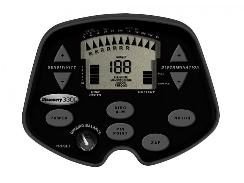 Fémkereső Bounty Hunter Discovery 3300