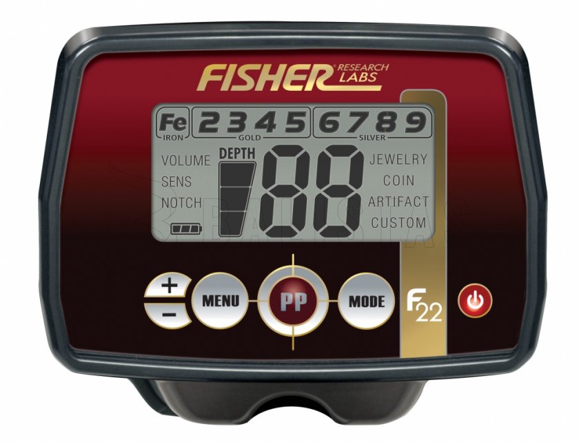 Fémkereső Fisher F22 11'' DD