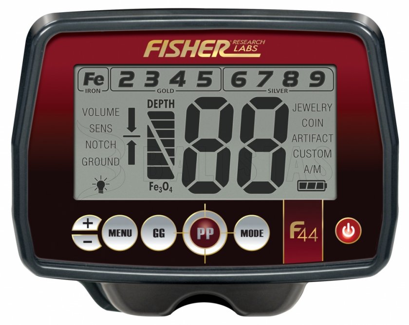 Fémkereső Fisher F44 11'' DD