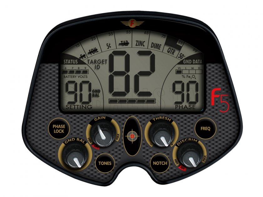 Fisher F5 10'' fémkereső