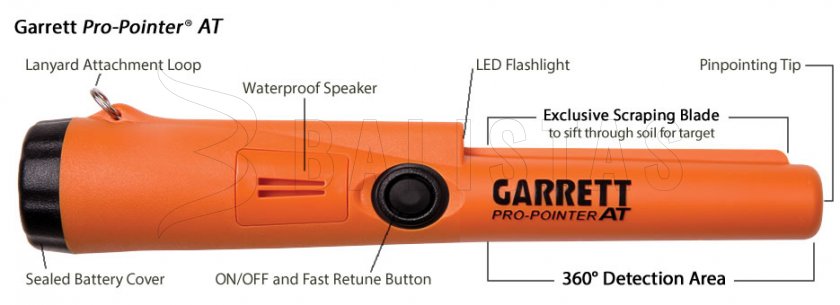 Fémkereső Garrett ProPointer AT