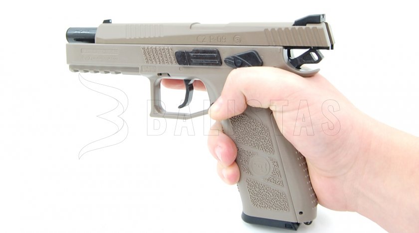 Légpisztoly ASG CZ P-09 FDE Blowback 4,5mm