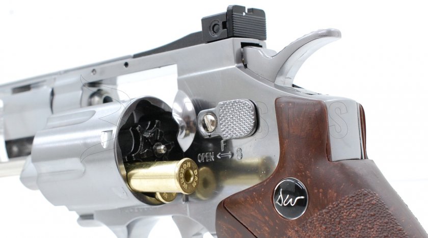 Légpisztoly ASG Dan Wesson 8" Silver 4,5mm