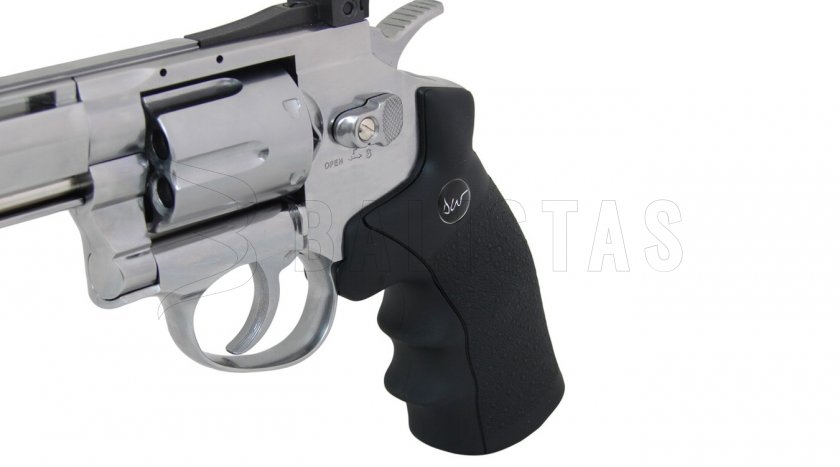 Légpisztoly revolver ASG Dan Wesson 6" silver diabolykhoz 4,5 mm