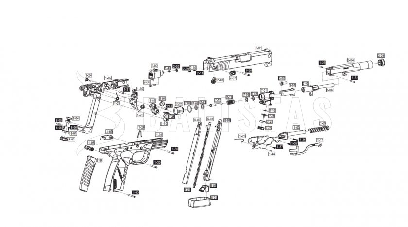 Légpisztoly ASG Bersa BP9CC 4,5mm